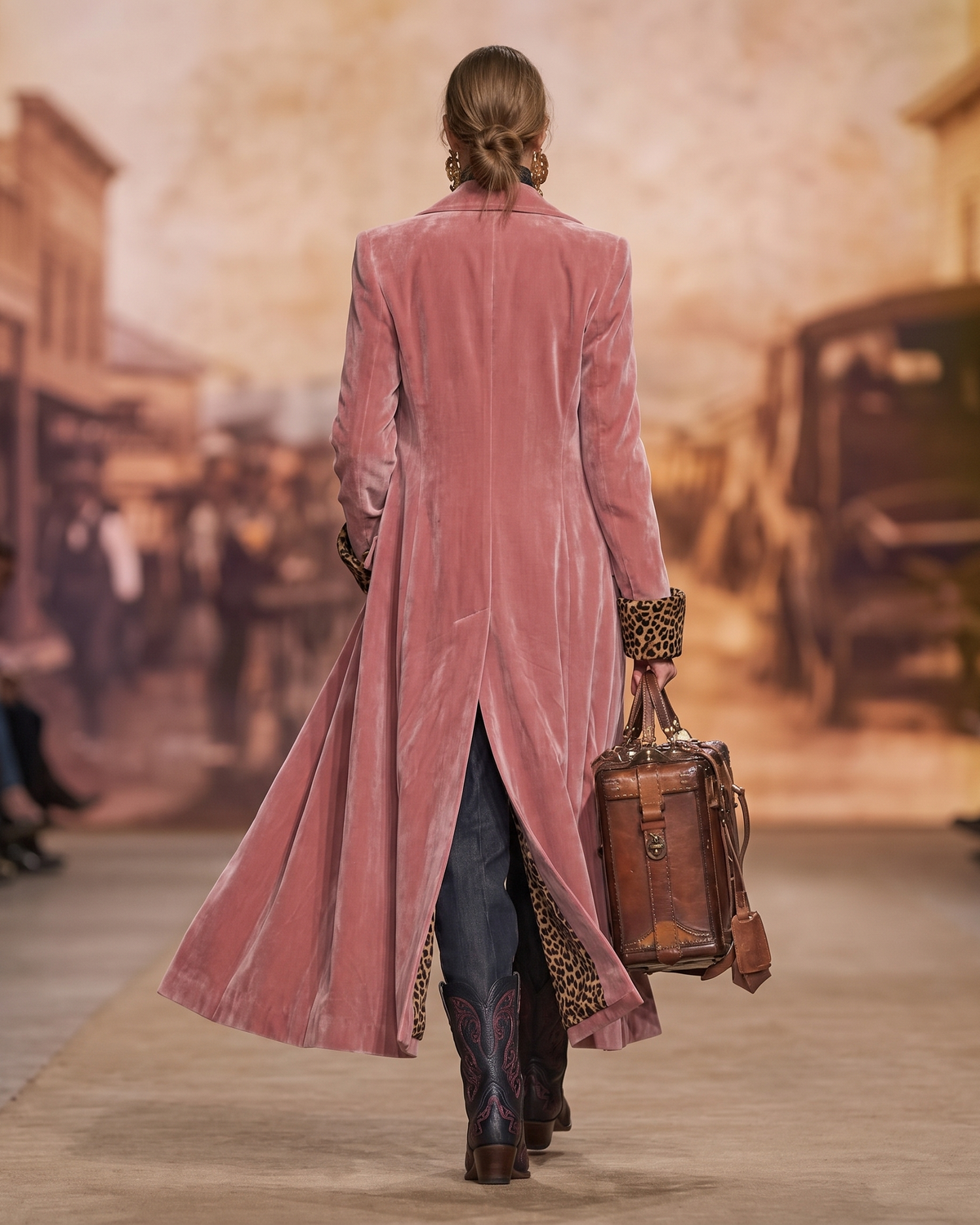 Hollis & June Madison Textured Tailored Coat - Nora & Rose Maine, view 2