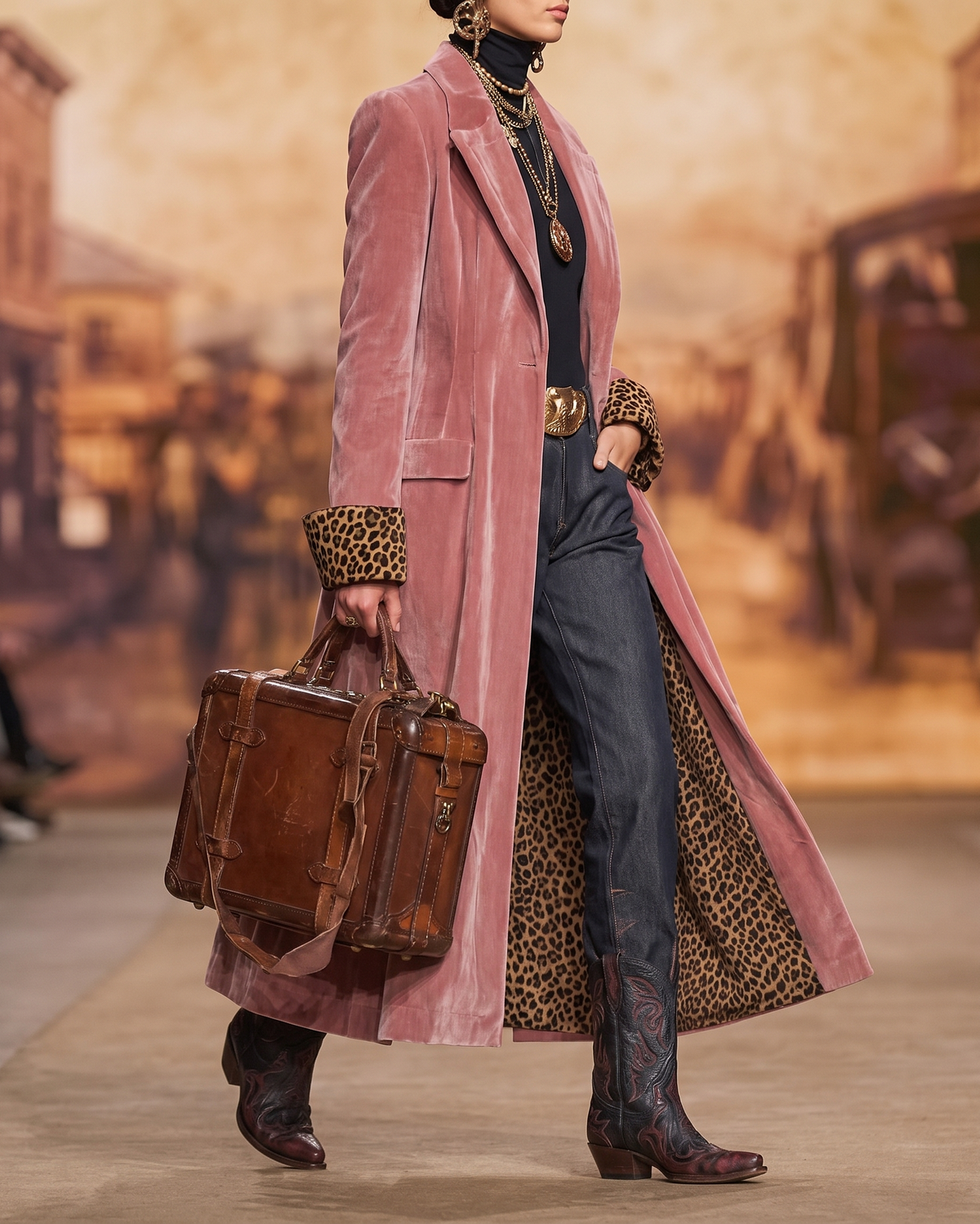 Hollis & June Madison Textured Tailored Coat - Nora & Rose Maine, view 4