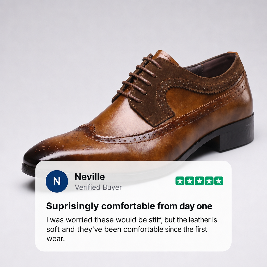 Ravello | Oxford Brogue Dress Shoes