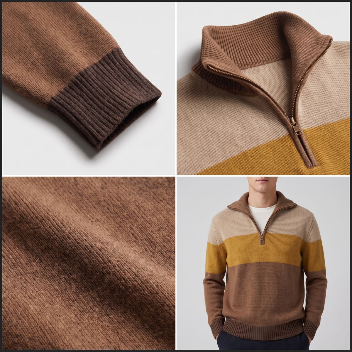 Elston | Heritage Quarter-zip