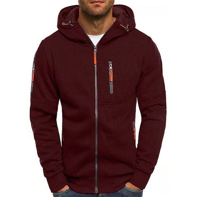 Mordain | Simply Hooded Zip-Up Jacket