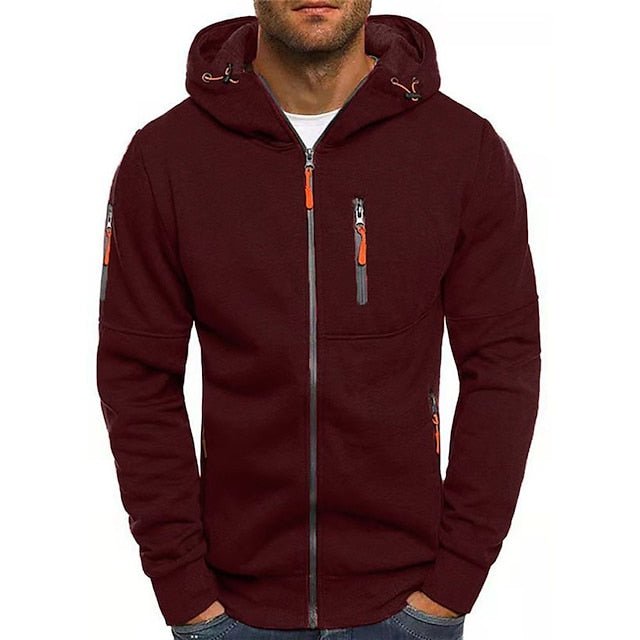 Mordain | Simply Hooded Zip-Up Jacket