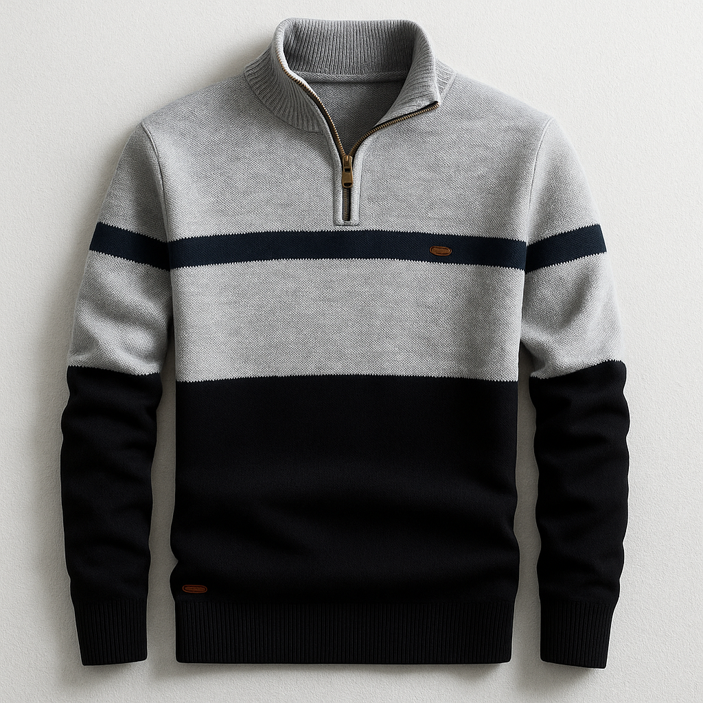 Elwin | Cozy Half-Zip Sweater