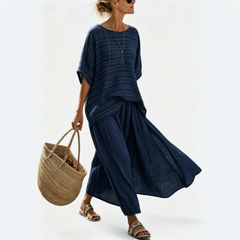 Margot Relaxed Top and Wide Skirt Set - Nora & Rose Maine, view 8