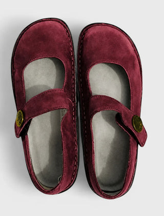 Imara Mary Jane Comfort Shoes - Red