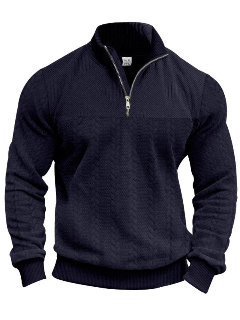 Terrence | Stylish Half Zip Pullover