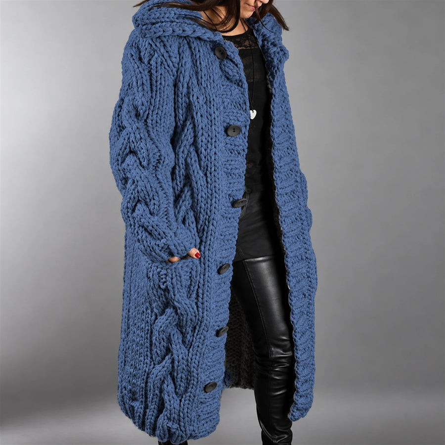 Karina Elegant Cozy Coat With Tummy Coverage - Nora & Rose Maine