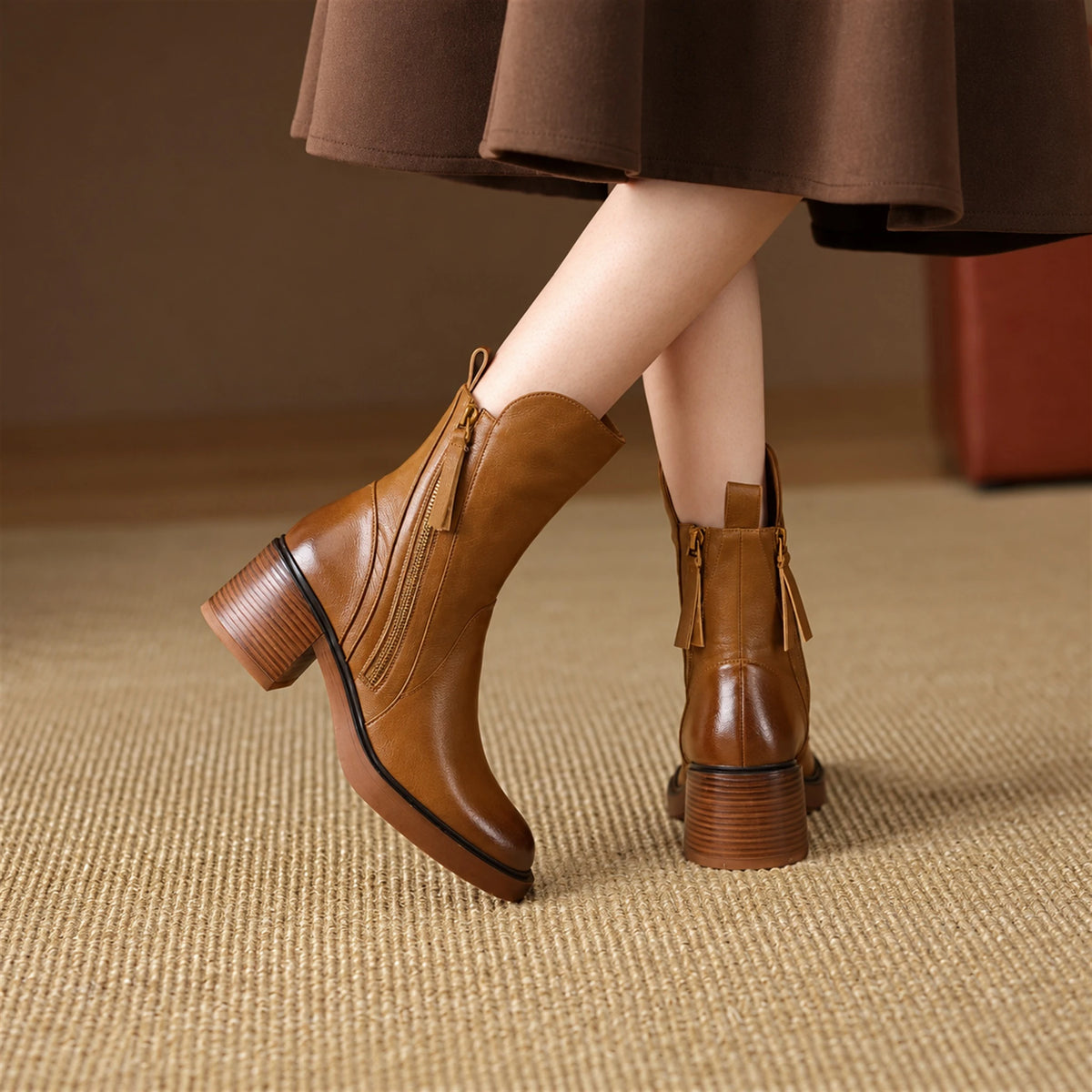 Laluna | Stylish Comfort Ankle Boots