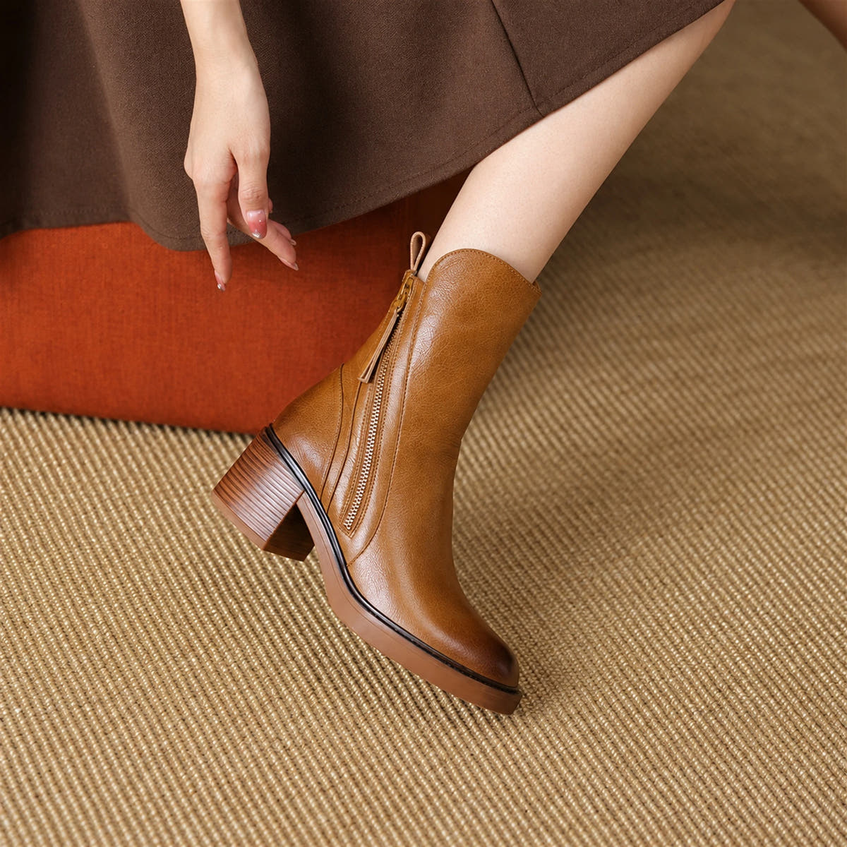 Laluna | Stylish Comfort Ankle Boots