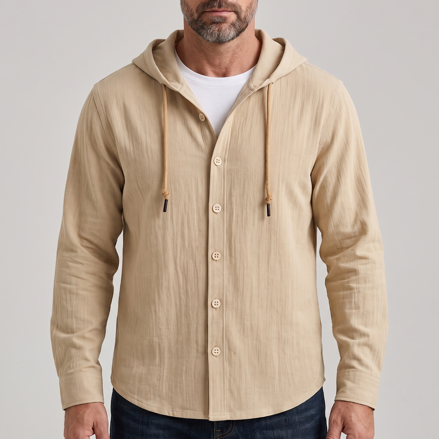 Langford | Hooded Shirt Jacket