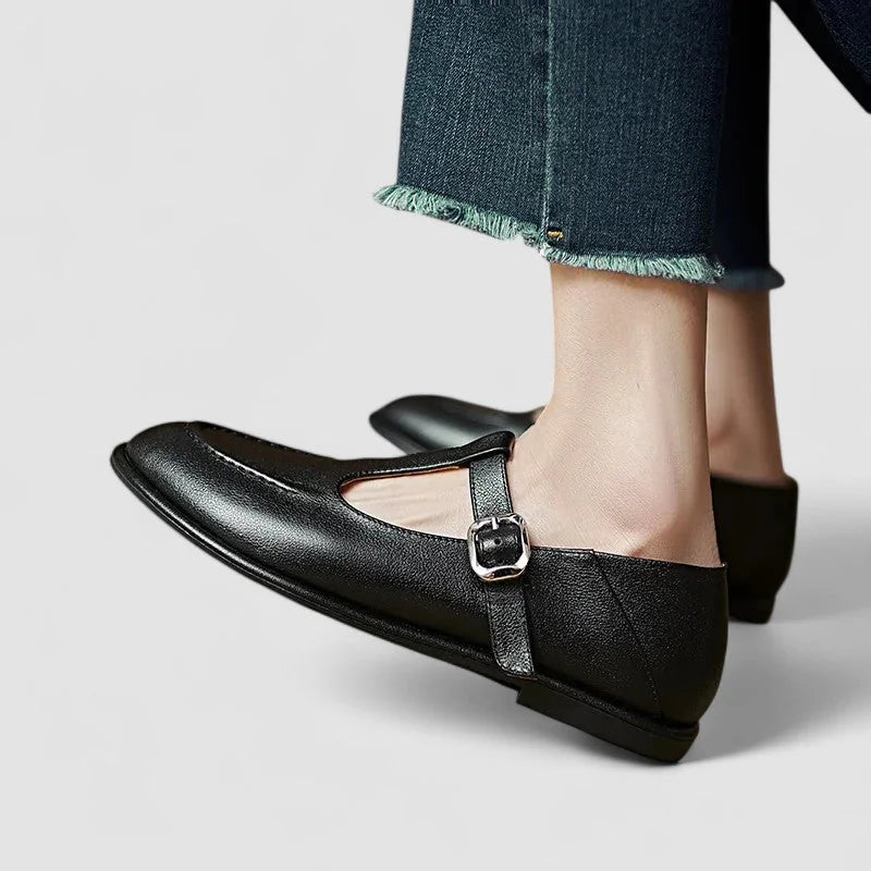 Liesel | Low Heel Mary Jane Shoes