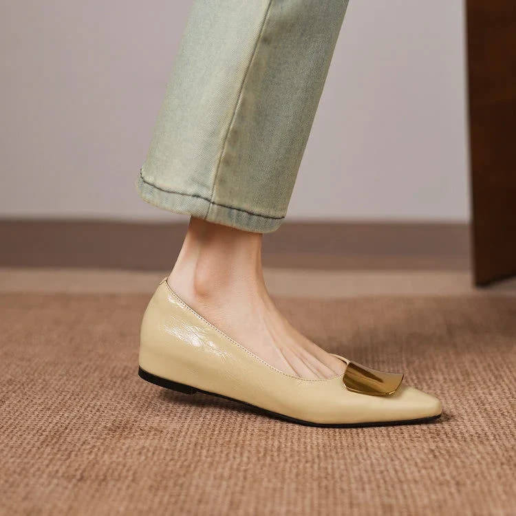Lorea | Genuine Leather Flats