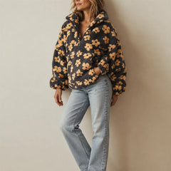 Maisy Floral Sherpa Sweater
