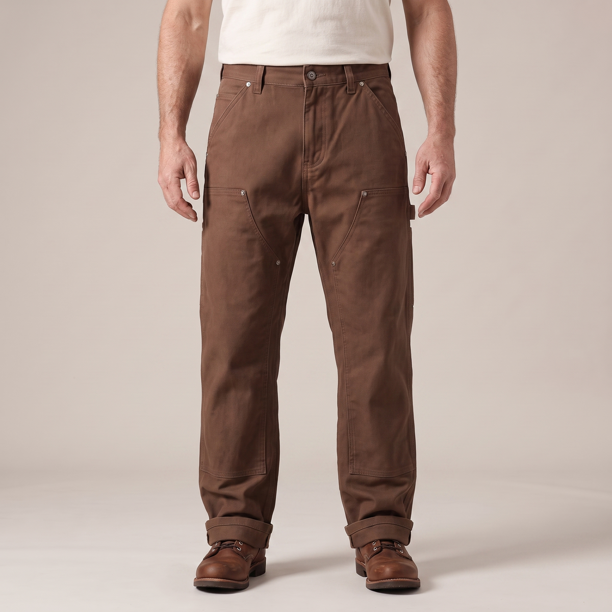 Rugged | Workwear Straight-leg Utility Pants