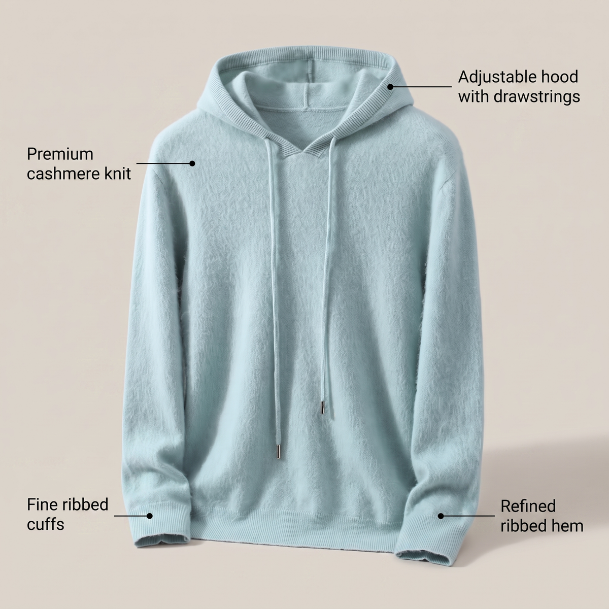 Millie | Soft-Knit Hoodie
