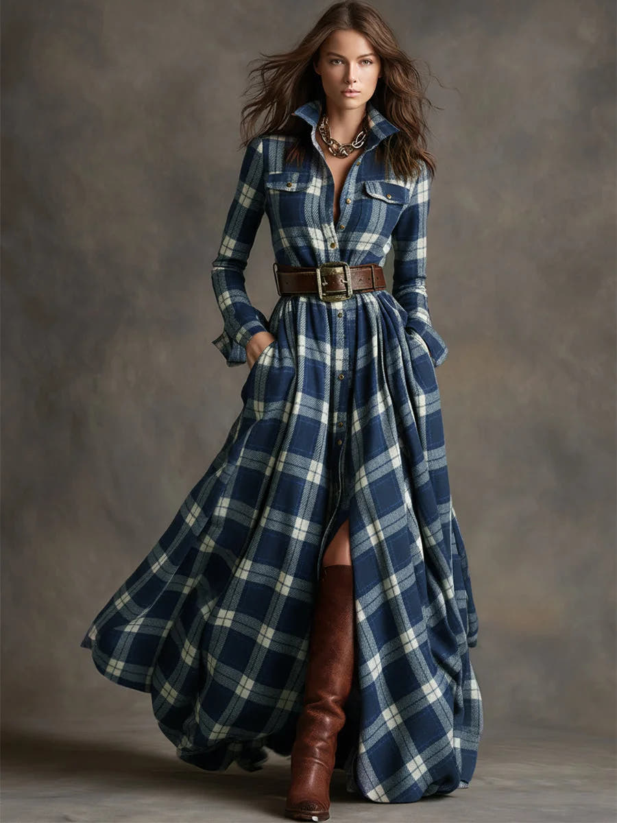Mireline | Classic Button-Up Shirt Dress