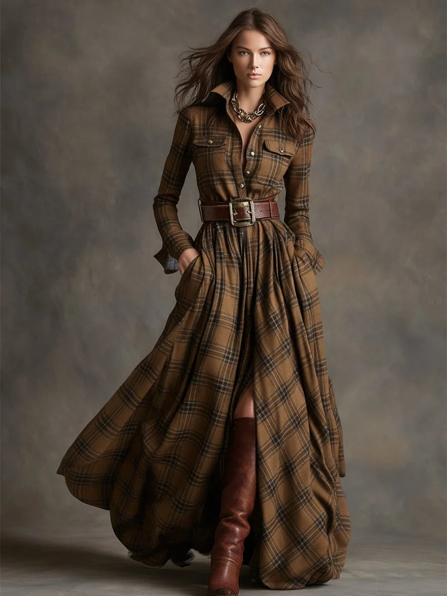 Mireline | Classic Button-Up Shirt Dress