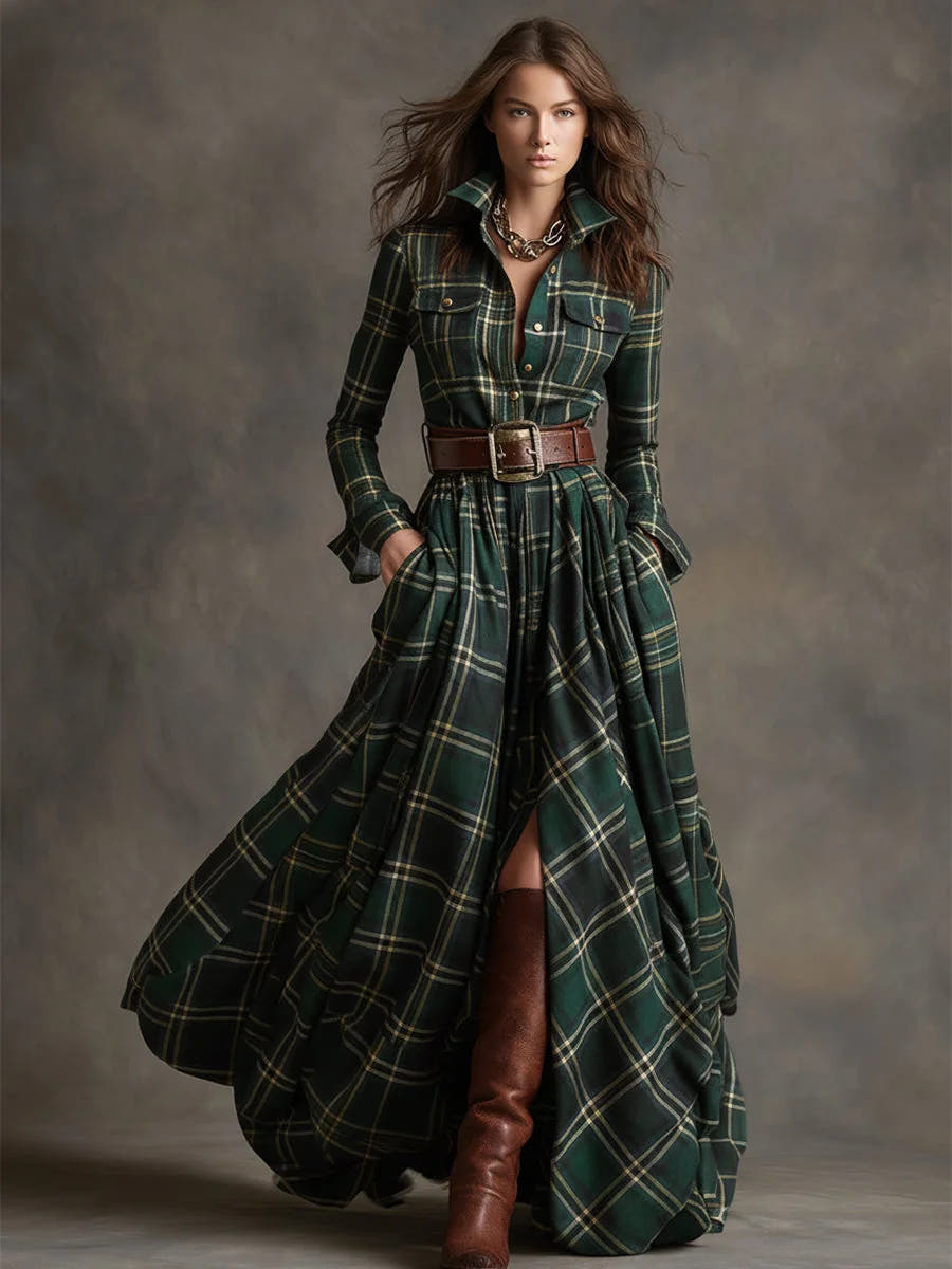 Mireline | Classic Button-Up Shirt Dress