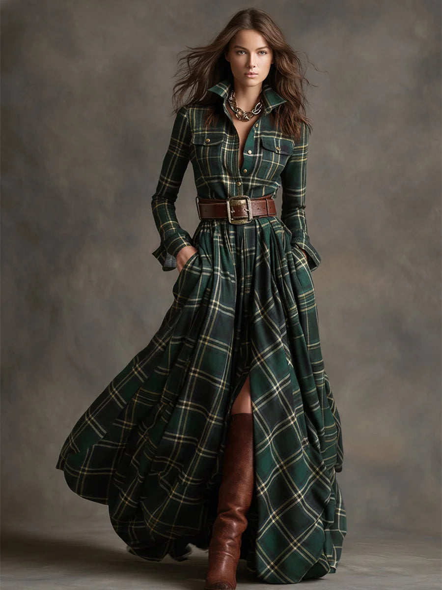 Mireline | Classic Button-Up Shirt Dress
