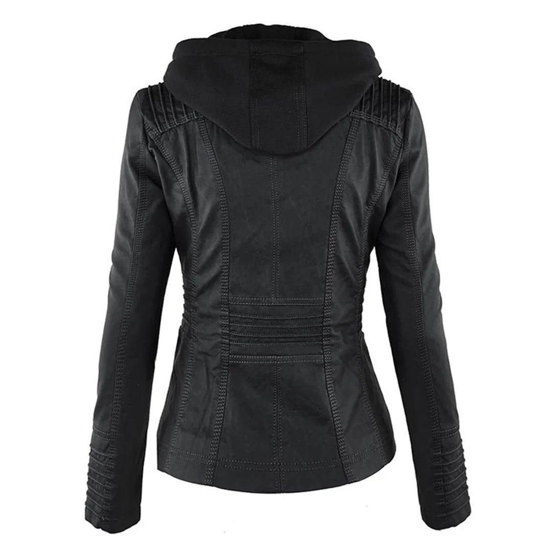 Monica | Robust and Elegant Leather Jacket