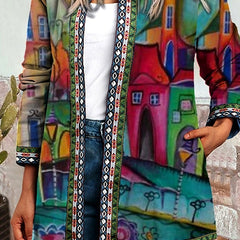 Rosemary Floral Patchwork Quilted Jacket - Nora & Rose Maine, view 5