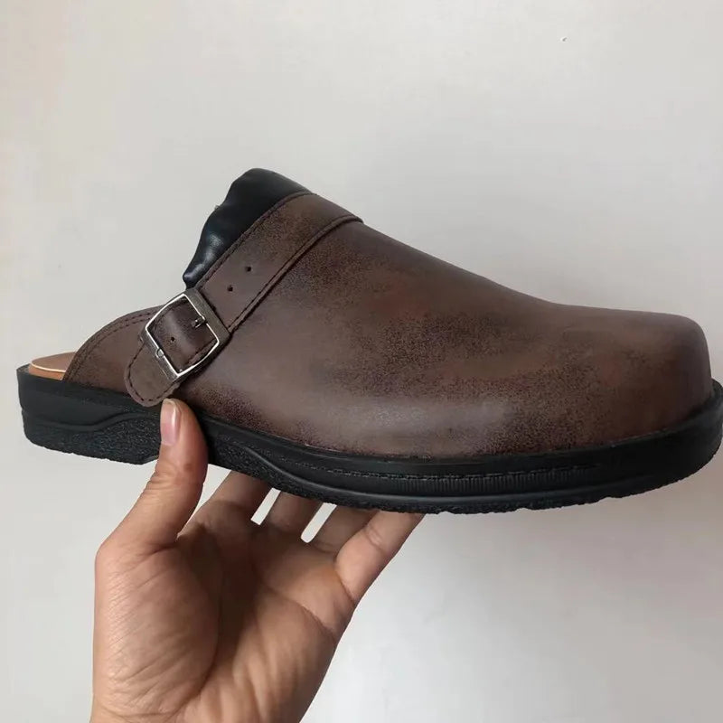 Walden | Orthopedic Leather Clogs