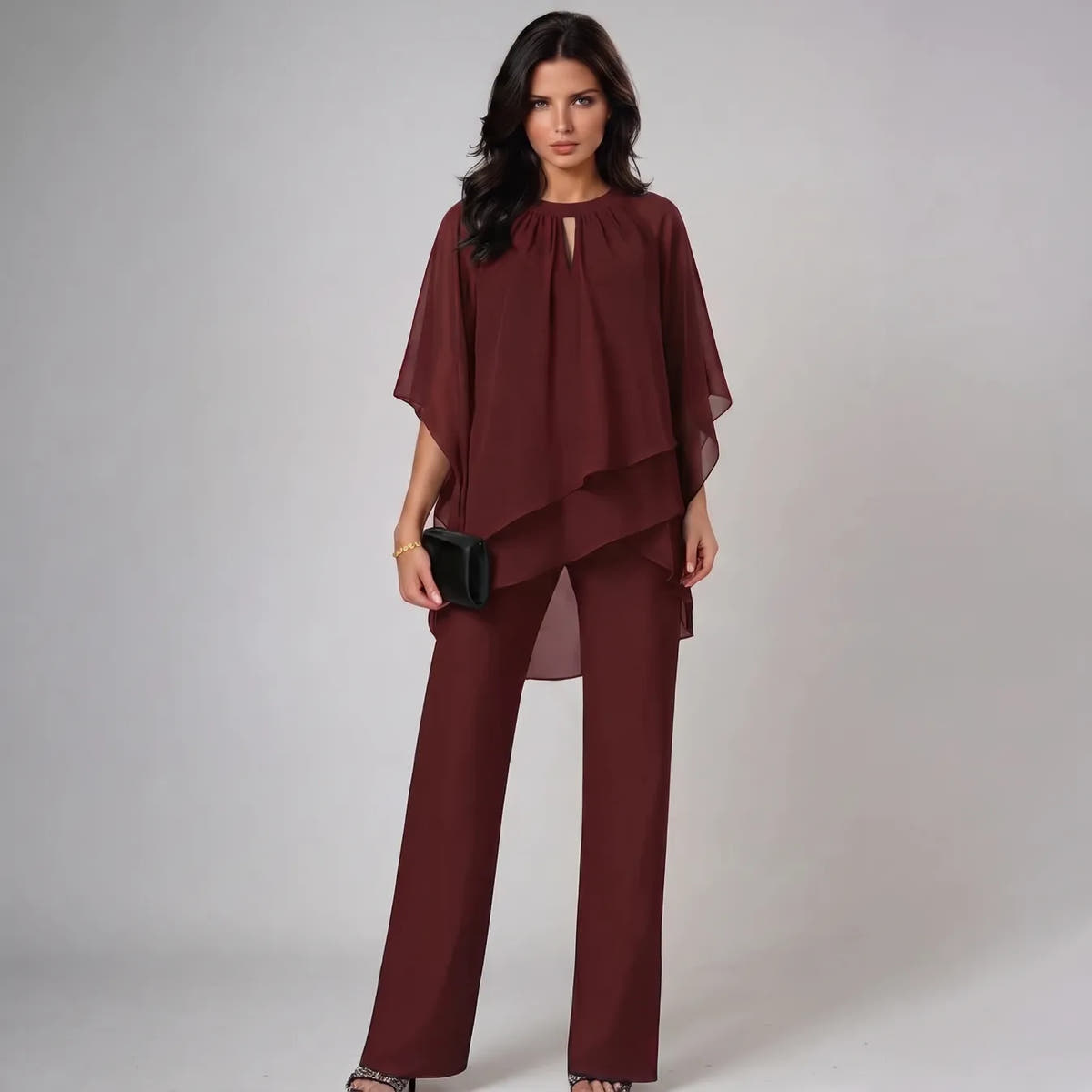 Shianne Two-Piece Layered Set - Nora & Rose Maine, view 6