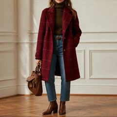 Burgundy Plaid