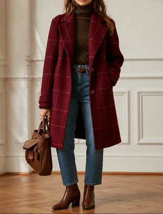 Burgundy Plaid