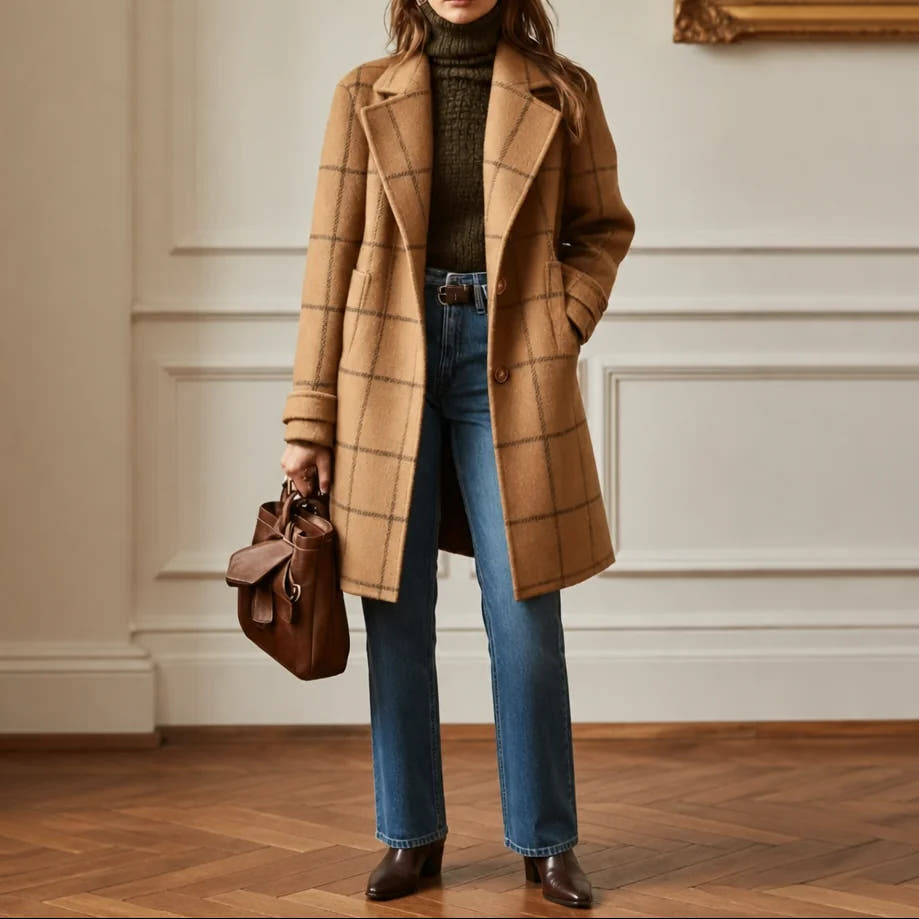 Camel Plaid