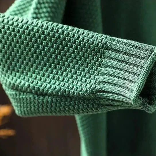 Ruth | Mock Neck Knit Sweater