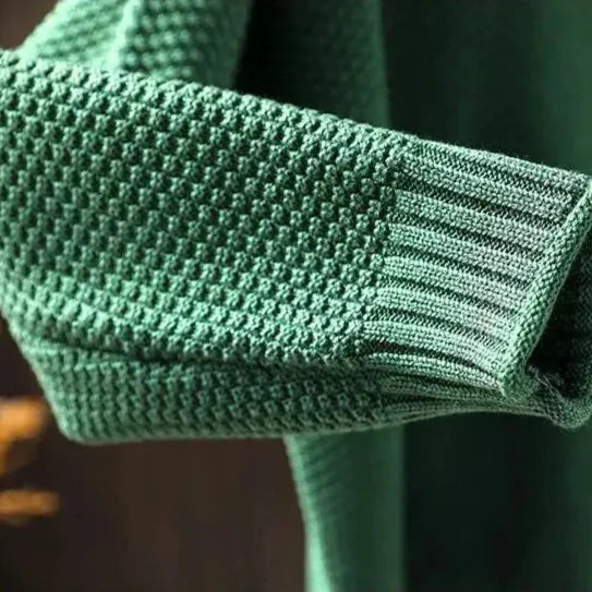 Ruth | Mock Neck Knit Sweater