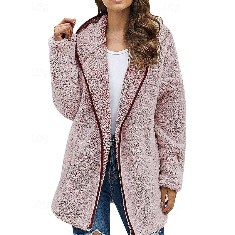 Marion Cozy Hooded Coat - Nora & Rose Maine, view 2