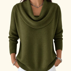 Sylvie Comfortable Relaxed Top - Green