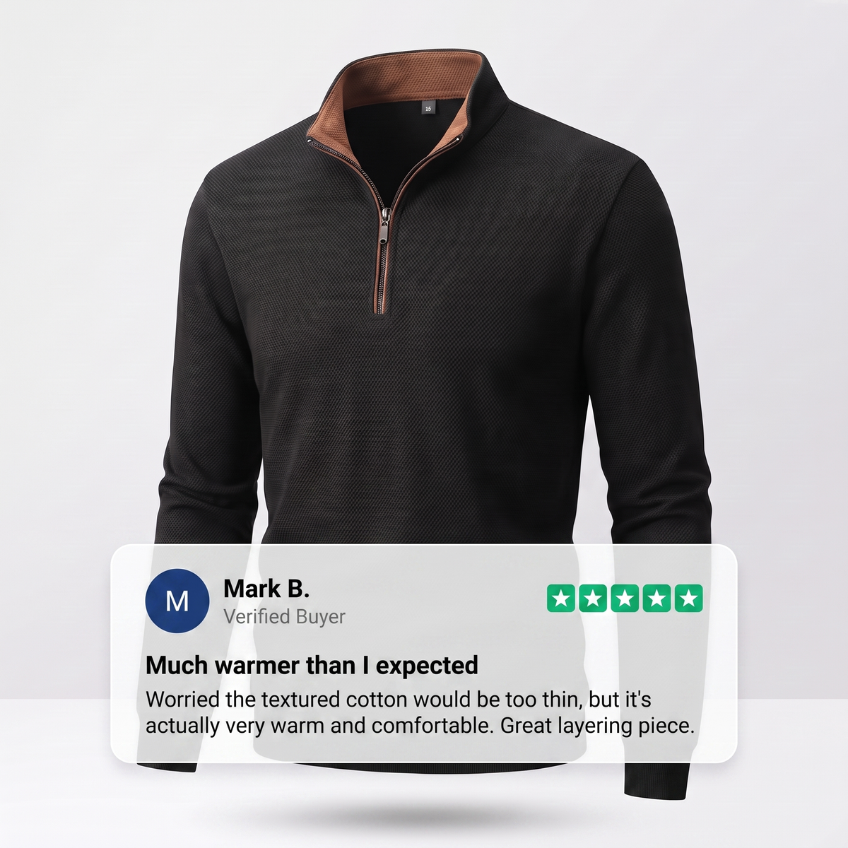 Tavren | Quarter-zip Pullover