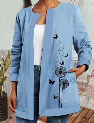 Rosemary Floral Patchwork Quilted Jacket - Nora & Rose Maine, view 12