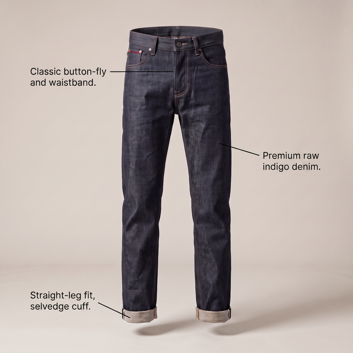 Vander | Retro Denim Jeans