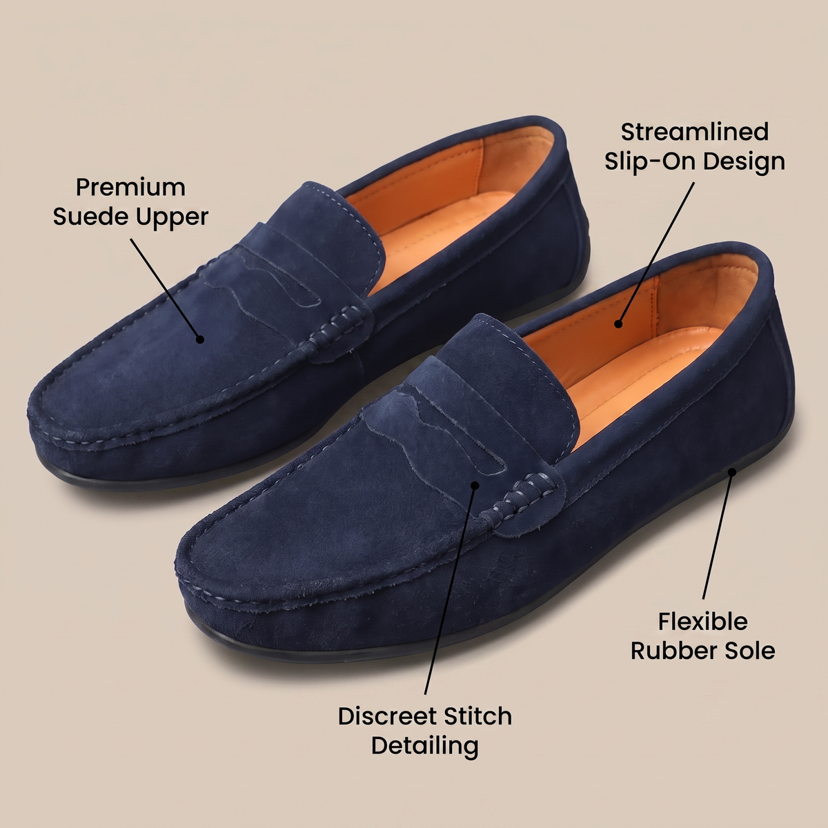 Verona | Suede Loafers