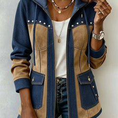 Navy / Beige