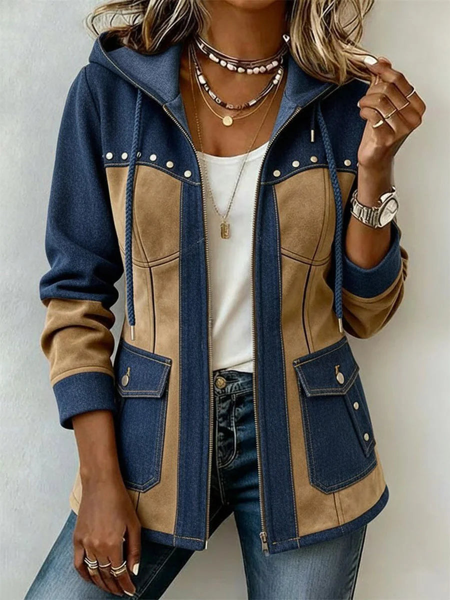 Navy / Beige