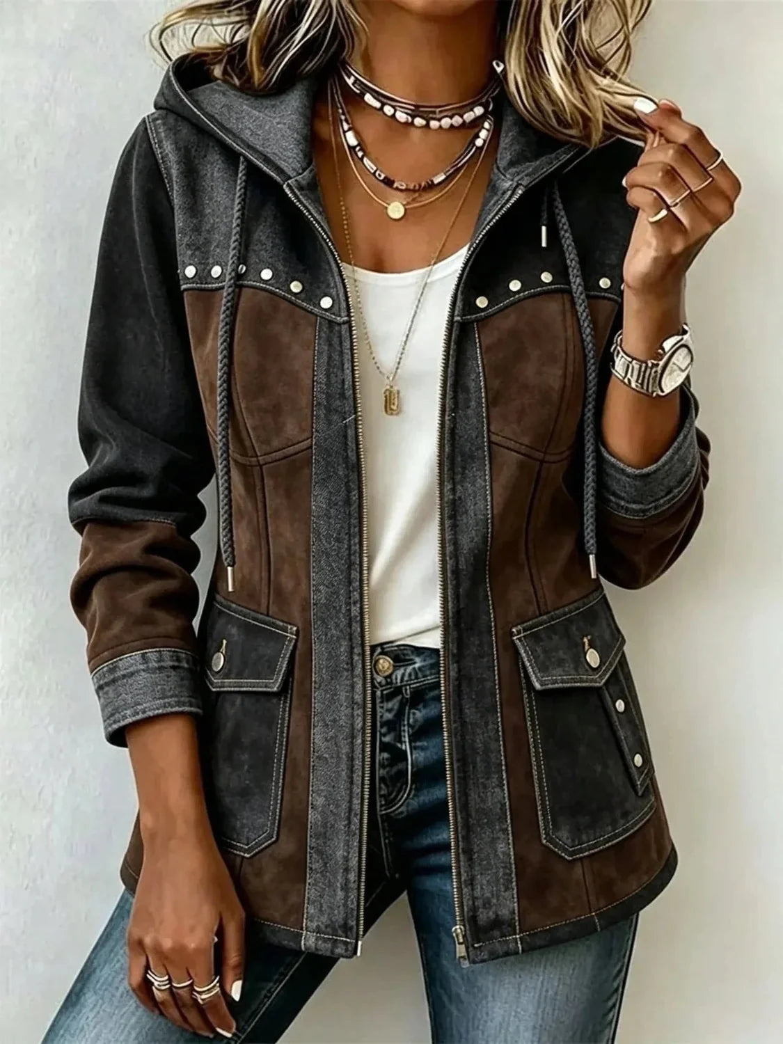 Charcoal / Brown