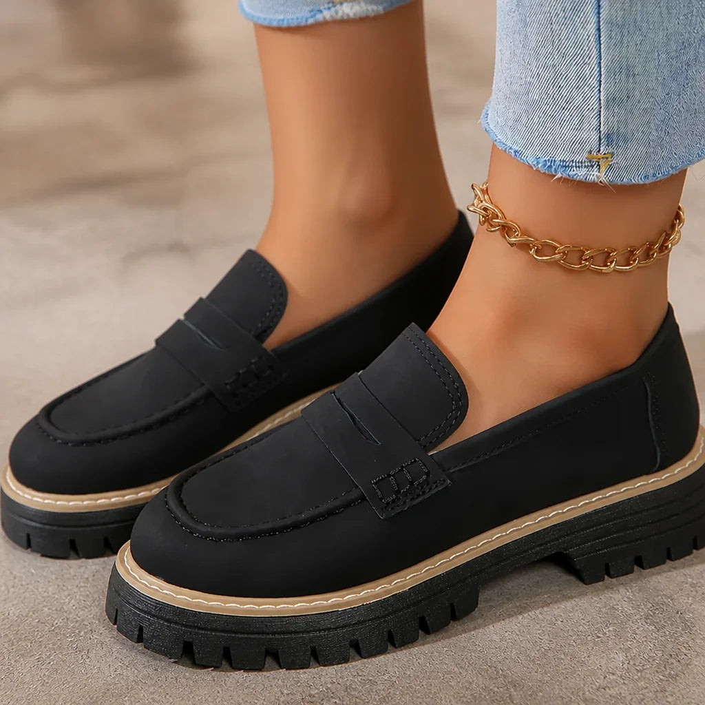 Wearbella | Suede-Look Comfort Loafers