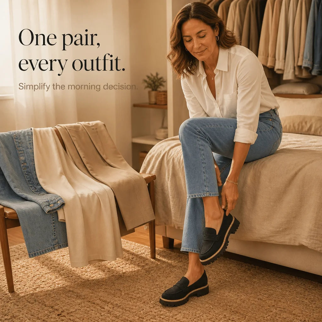 Wearbella | Suede-Look Comfort Loafers