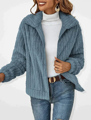 Roberta Cozy Zip-Up Jacket - Nora & Rose Maine, view 9