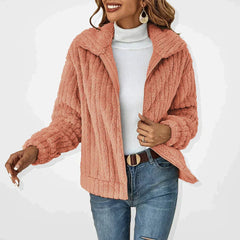 Roberta Cozy Zip-Up Jacket - Nora & Rose Maine, view 4