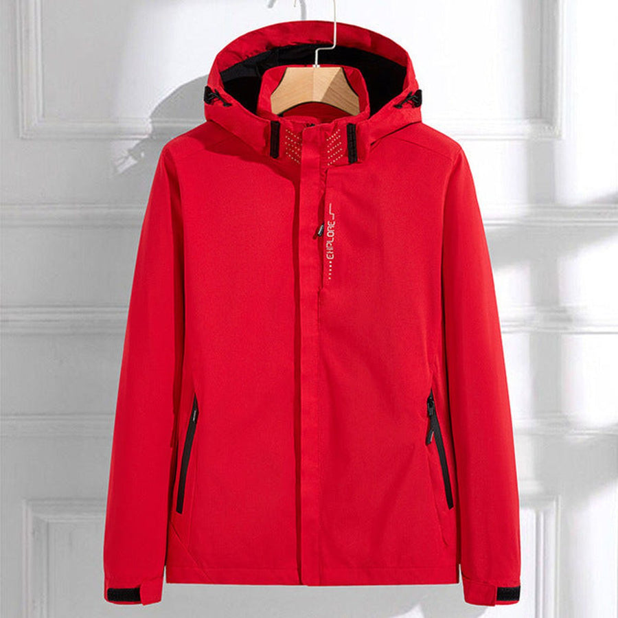 Victoria Women's Waterproof Hooded Adjustable-Fit Rain Jacket - Nora & Rose Maine, view 2