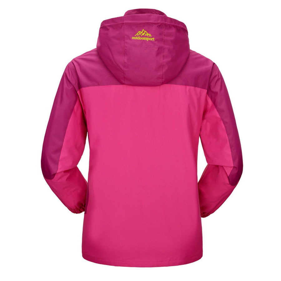 Grace Women's Waterproof Hooded Outdoor Shell Jacket - Nora & Rose Maine