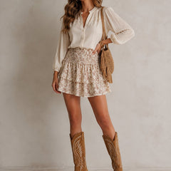 Isabella Women's Western Embroidered Soft-Touch Knee-High Ankle Boots - Nora & Rose Maine, view 2