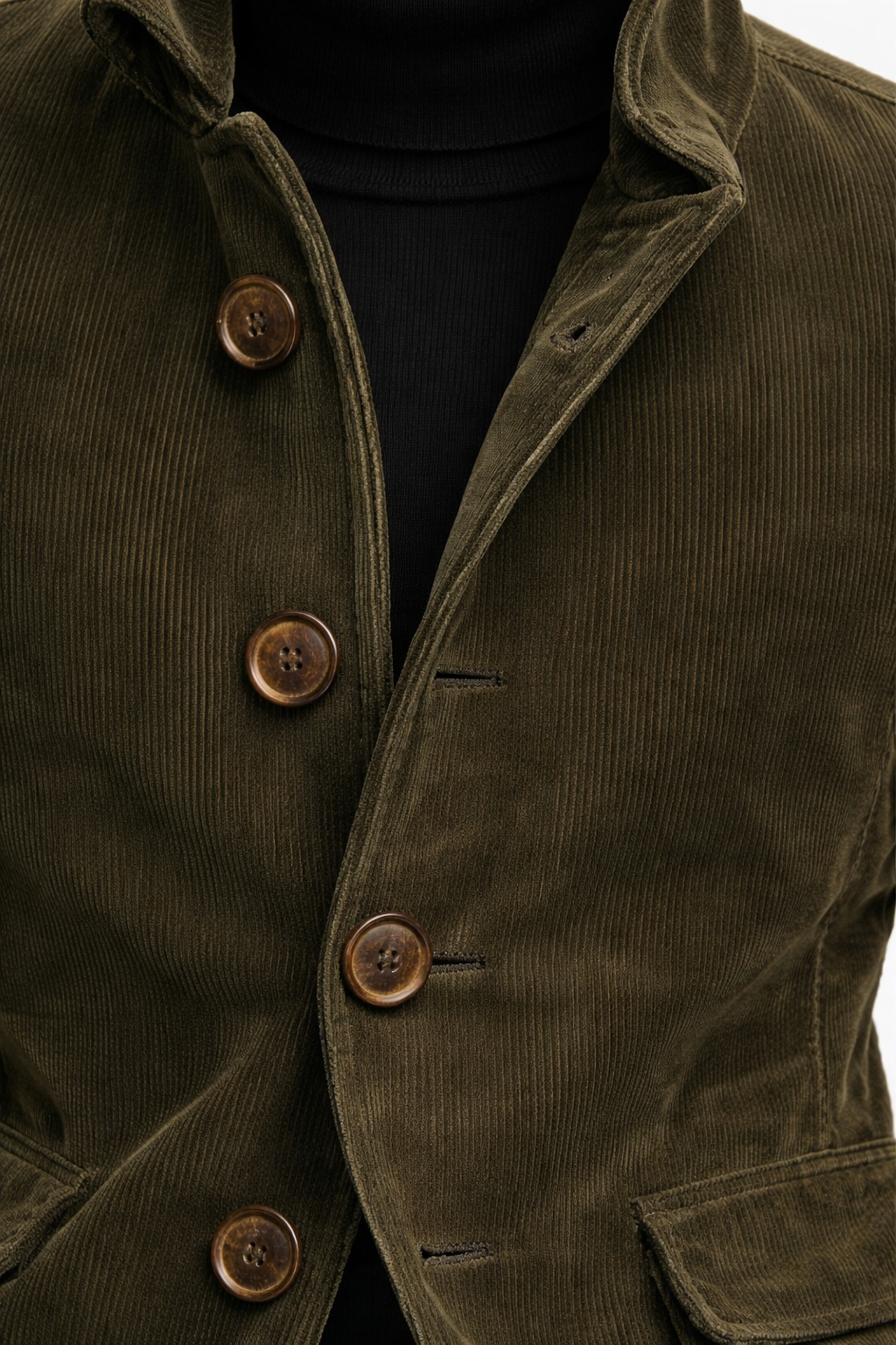 Corwin | Corduroy High-Collar Jacket