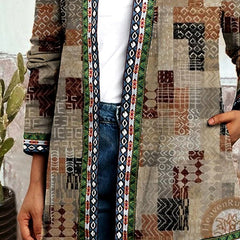 Rosemary Floral Patchwork Quilted Jacket - Nora & Rose Maine, view 4